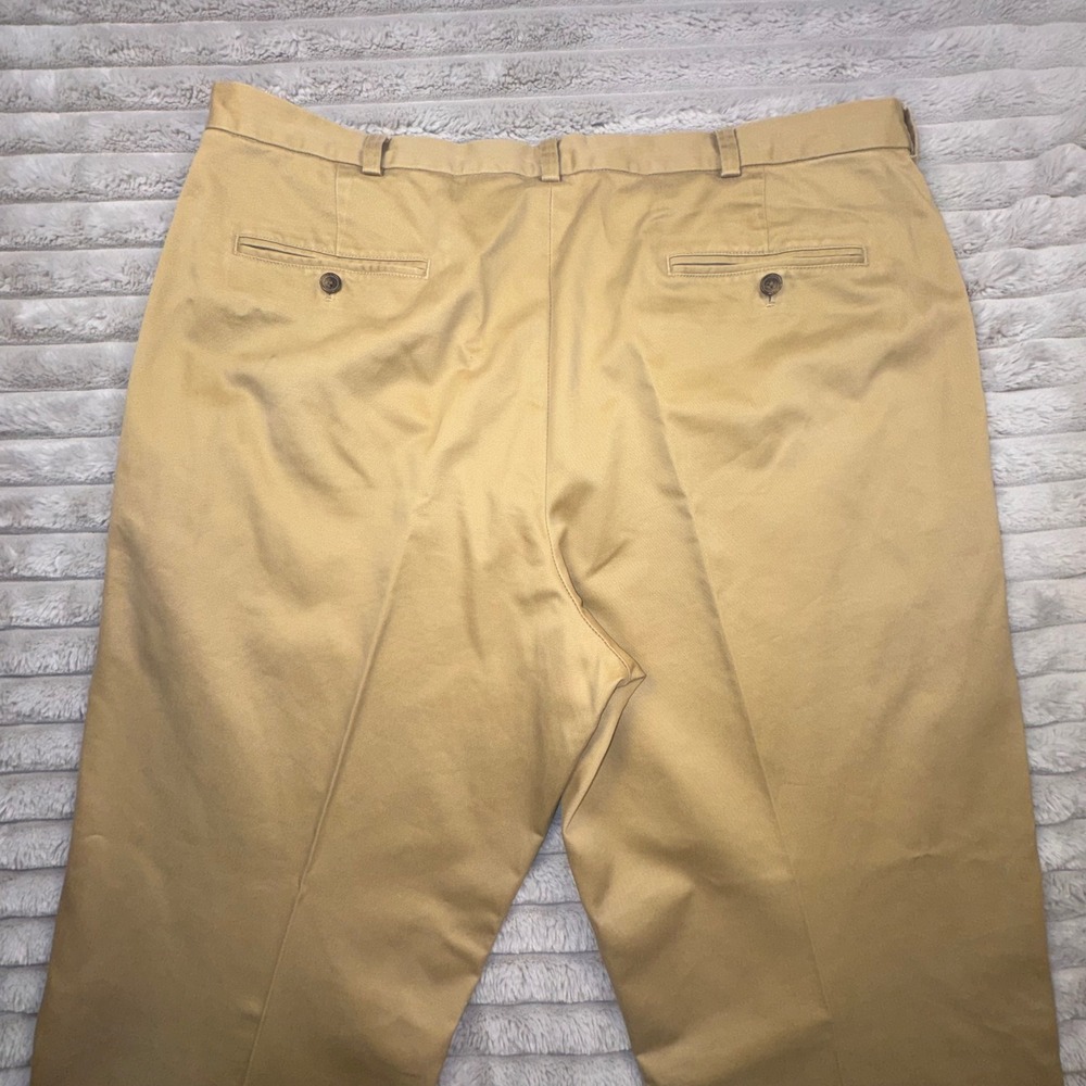 Brooks Brothers Pants Men's 42x30 Clark Fit Stretch Chino Khaki Brown Blue LOT 3 - Picture 5 of 16
